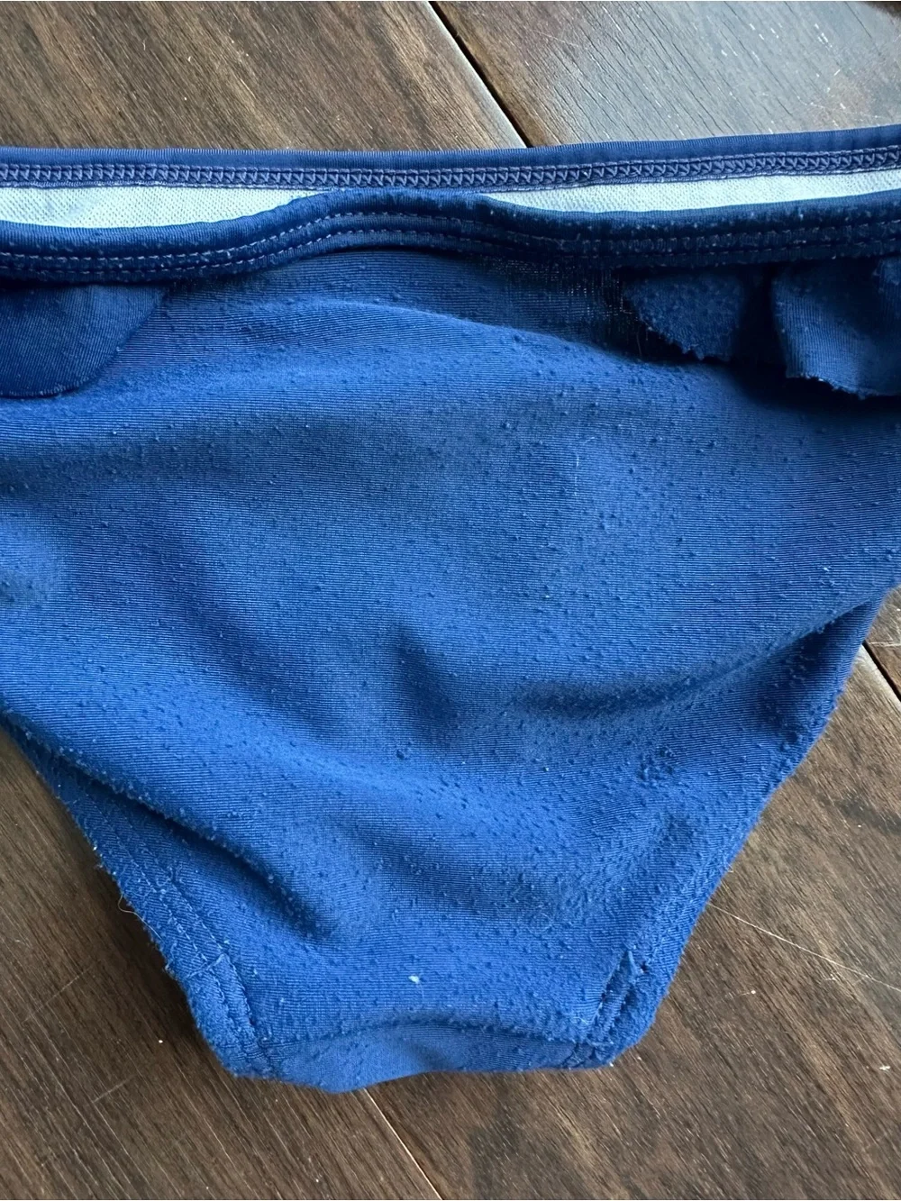 Girls Navy Cherry Tankini Size 5